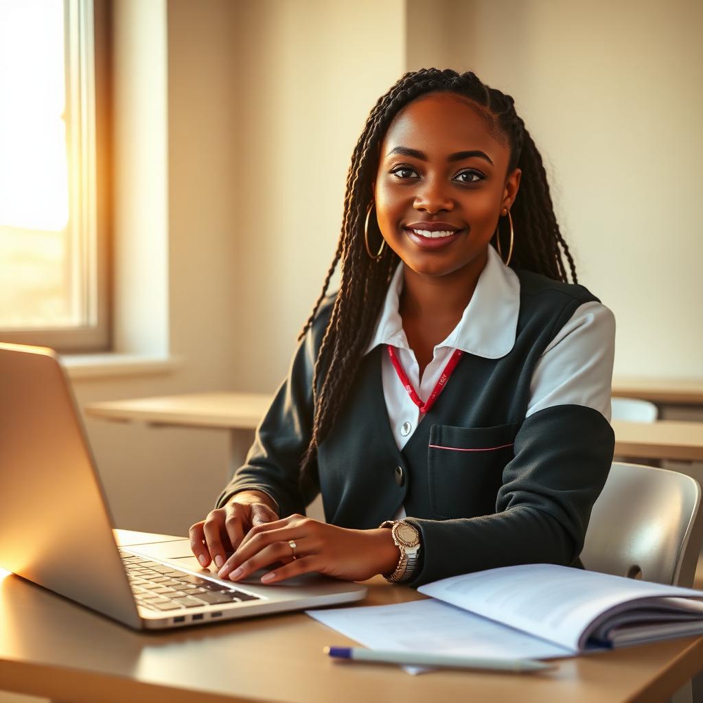 Grade 12 learners preparing for their exams together